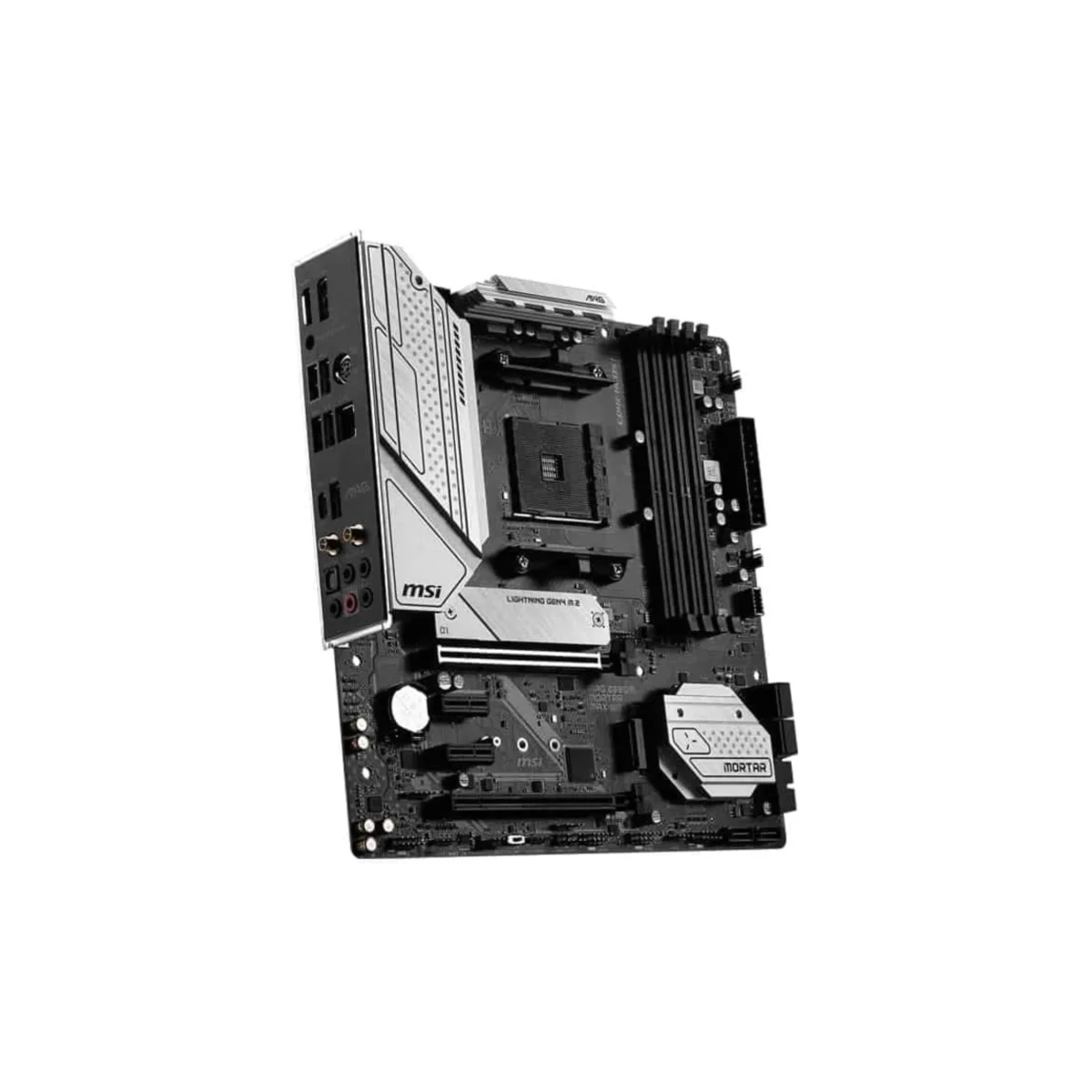 MSI MAG B550M Mortar Max WiFi – Micro ATX Motherboard with AMD B550 Chipset, DDR4 Support, and Integrated Wi-Fi - Image 3