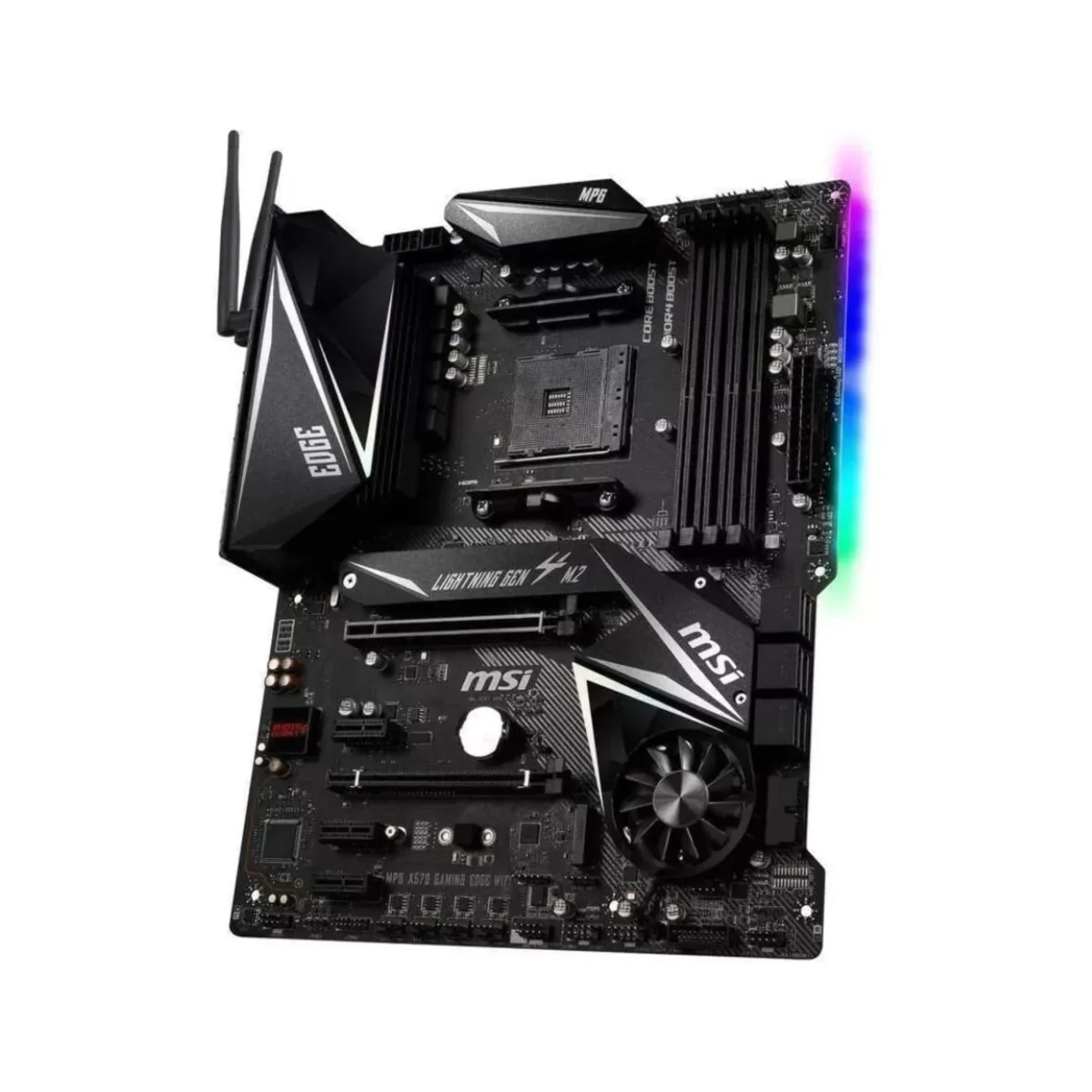 MSI MPG X570 GAMING PLUS Gaming Motherboard AMD AM4 SATA 6Gb/s M.2 USB 3.2 Gen 2 HDMI ATX - Image 3