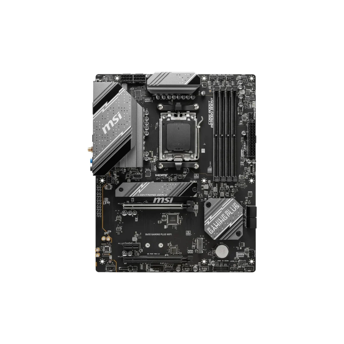MSI B650 Gaming Plus WiFi – ATX Motherboard with AMD B650 Chipset, PCIe 4.0, Wi-Fi 6E, and Ryzen 7000 Series Support - Image 3
