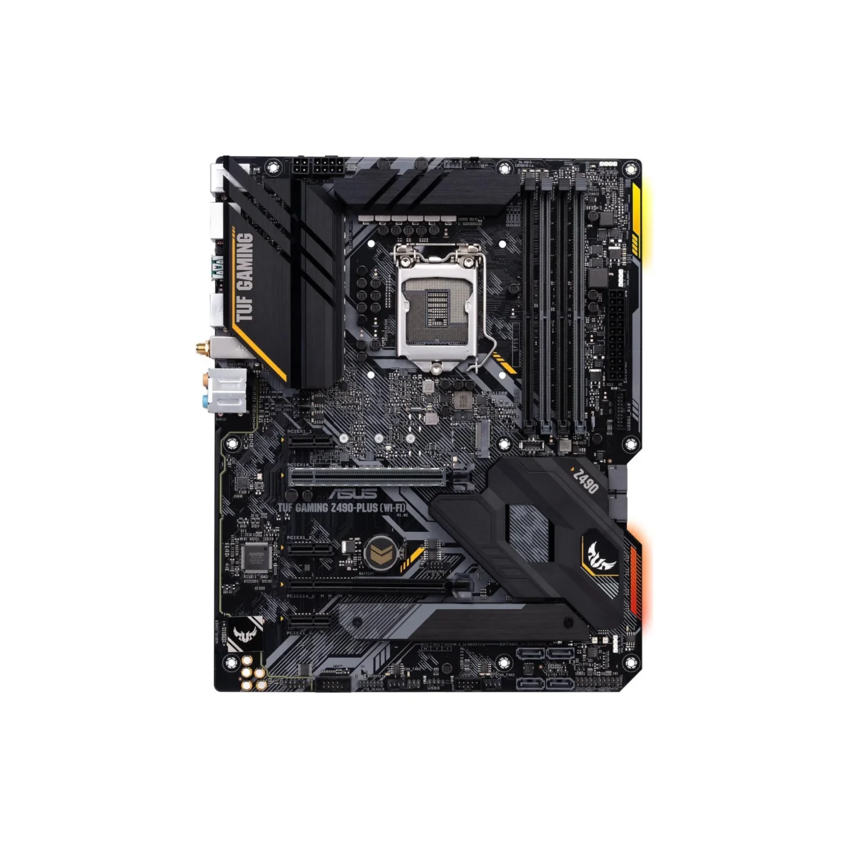 ASUS TUF Gaming Z490-PLUS WiFi ATX Motherboard, LGA1200, Dual M.2, WiFi 6, USB-C, 1Gb LAN, Aura Sync - Image 3