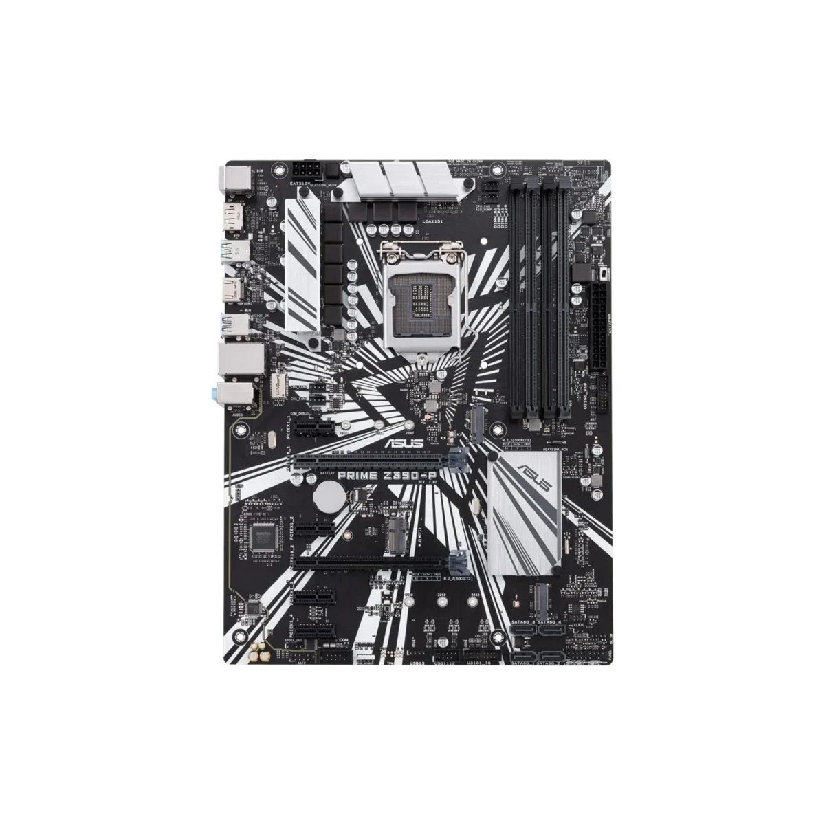 ASUS Prime Z390-P ATX LGA1151 Motherboard for Crypto Mining, 6 PCIe Slots, USB 3.1 Gen2 - Image 3