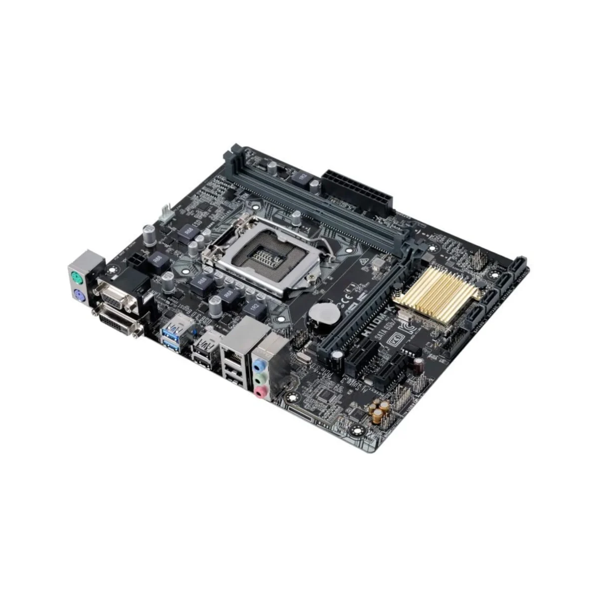 ASUS H110M-K LGA 1151 Intel H110 SATA 6Gb/s USB 3.0 Micro ATX Intel Motherboard - Image 3