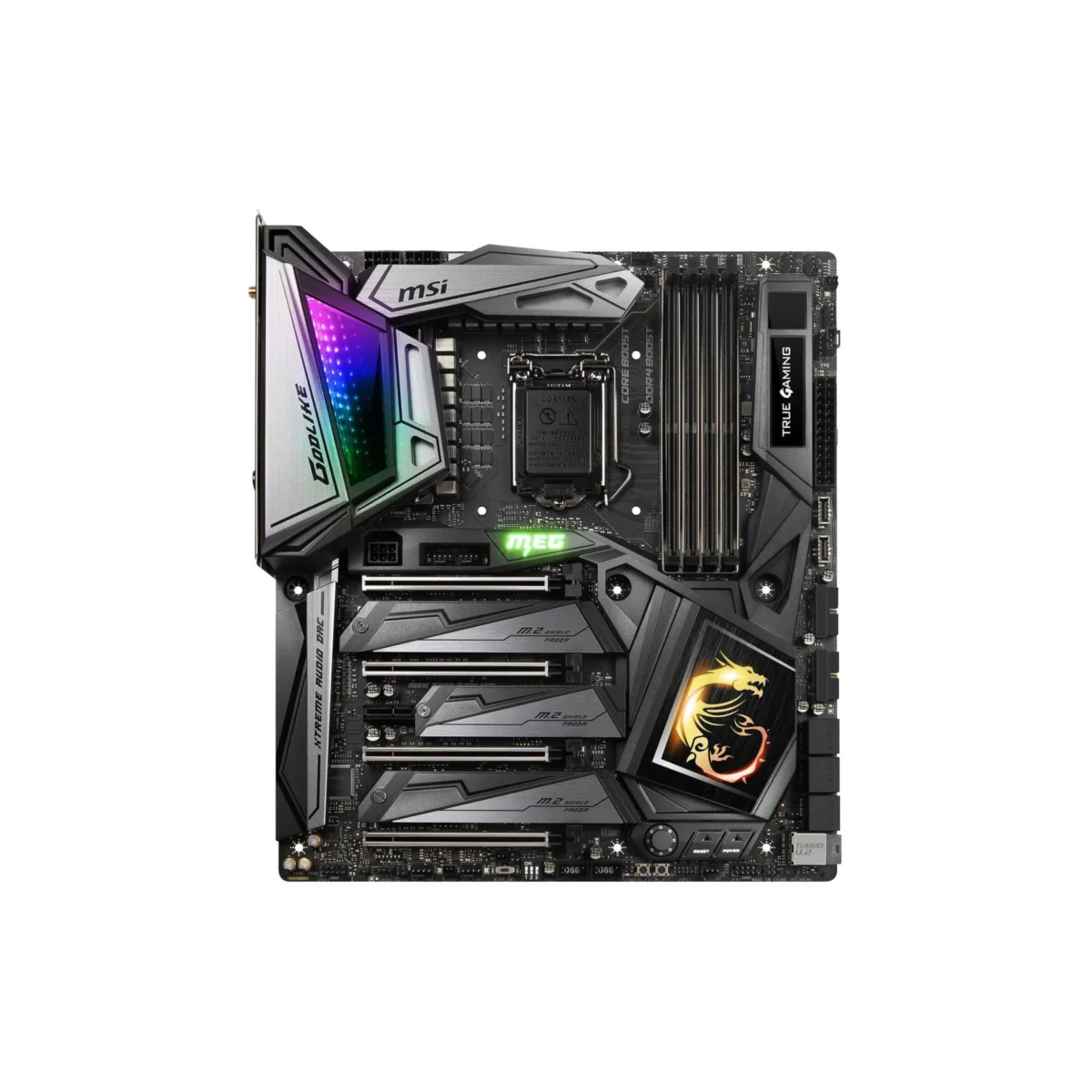 MSI MEG Z390 GODLIKE LGA 1151 (300 Series) Intel Z390 SATA 6Gb/s USB 3.1 Extended ATX Intel Motherboard - Image 4