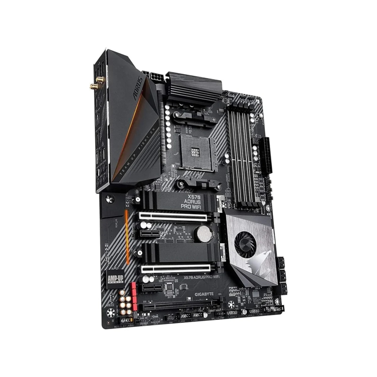 GIGABYTE X570 AORUS PRO – AMD AM4, ATX Motherboard with PCIe 4.0, Dual M.2, Wi-Fi, RGB Fusion, and Advanced Thermal Design - Image 4