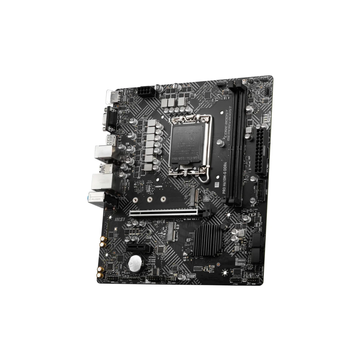 MSI PRO H610M-G – Micro ATX Motherboard with Intel H610 Chipset, DDR4 Support, and Enhanced Connectivity - Image 4