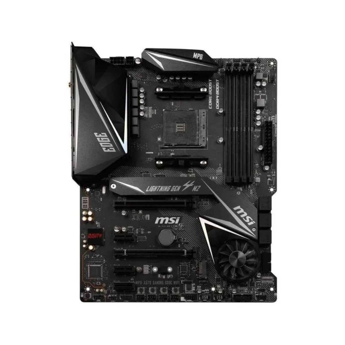 MSI MPG X570 GAMING PLUS Gaming Motherboard AMD AM4 SATA 6Gb/s M.2 USB 3.2 Gen 2 HDMI ATX - Image 4