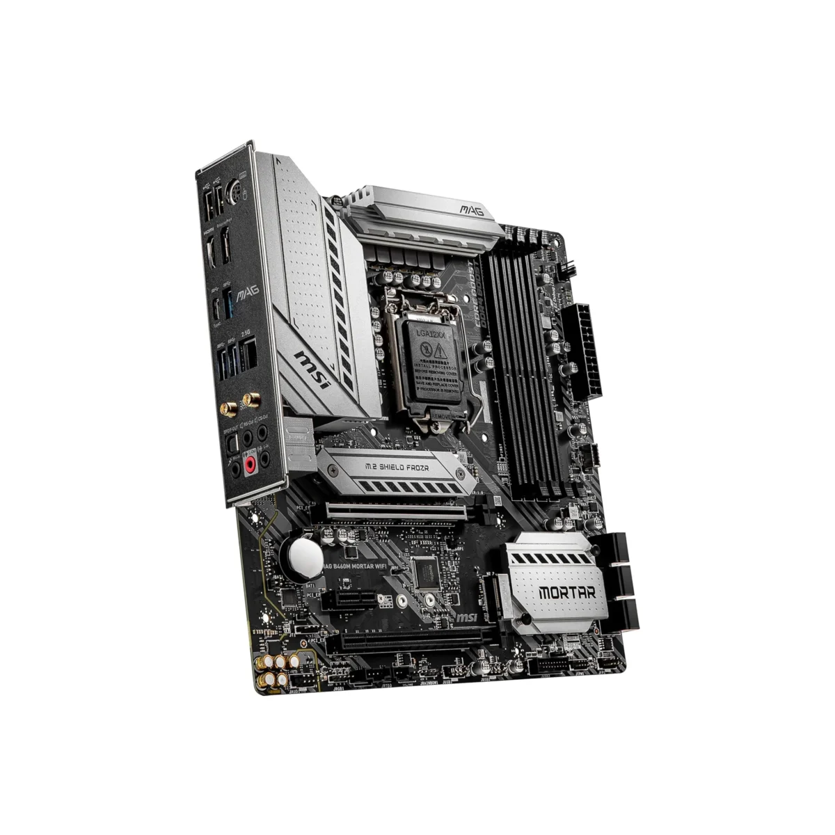 MSI MAG B460M MORTAR WIFI LGA 1200 Intel B460 SATA 6Gb/s Micro ATX Intel Motherboard - Image 4