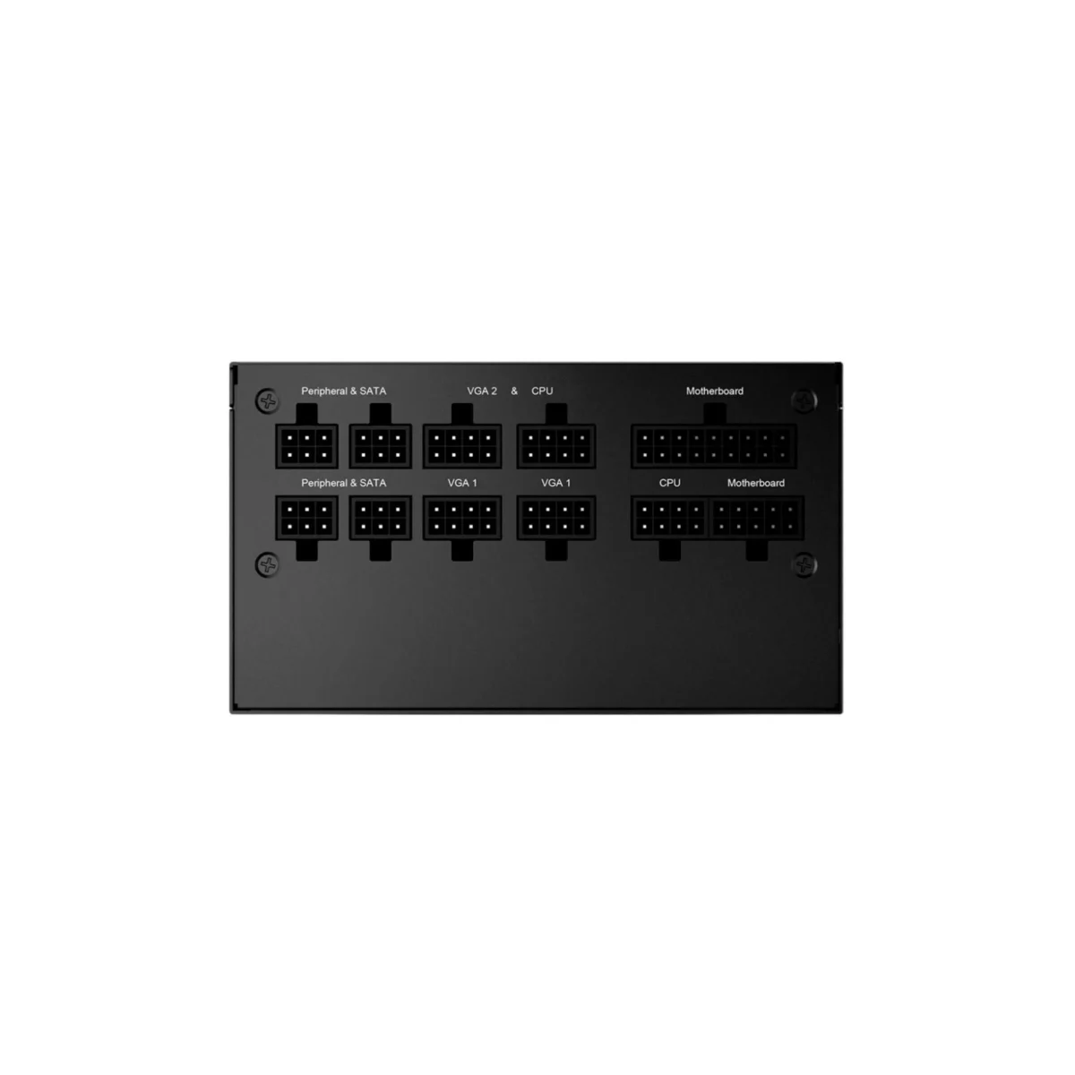 MSI MPG A850GF Power Supply, EU Plug, 850W, 80 Plus Gold Certified, Fully Modular PSU, 3 x 6+2 Pin GPU Support, Japanese Capacitors 105°C, Flat Black Cables - Image 5