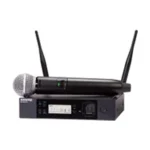 Shure QLX-D Digital Wireless System – QLXD24/SM58 Handheld Mic & QLXD4 Receiver, G50 Band 470-534MHz - Image 2