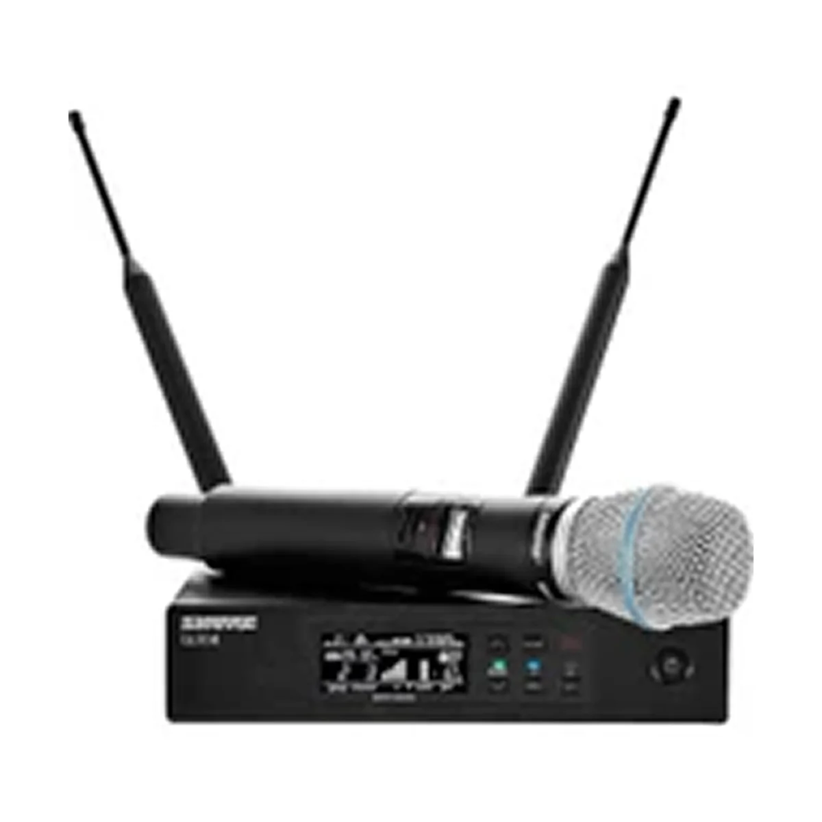Shure QLX-D Digital Wireless System – QLXD24/SM58 Handheld Mic & QLXD4 Receiver, G50 Band 470-534MHz - Image 3