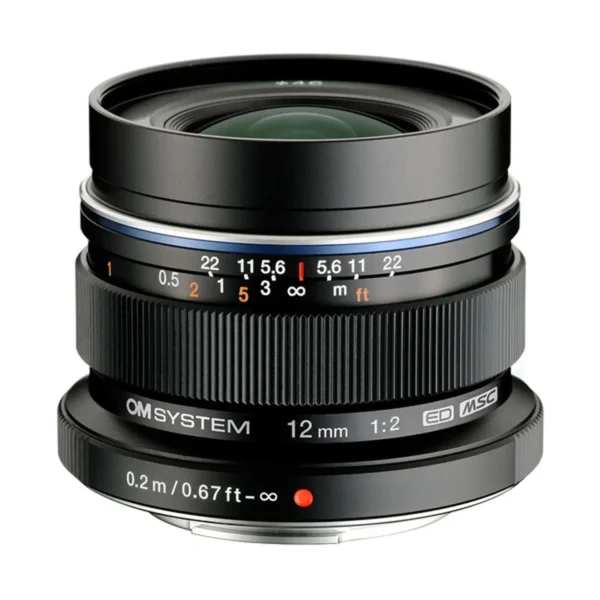 OM System M.Zuido Digital ED 12mm F2.0 (Black)